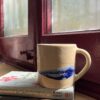 taza paisaje azul bajo pedido