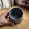 vaso azul oscuro